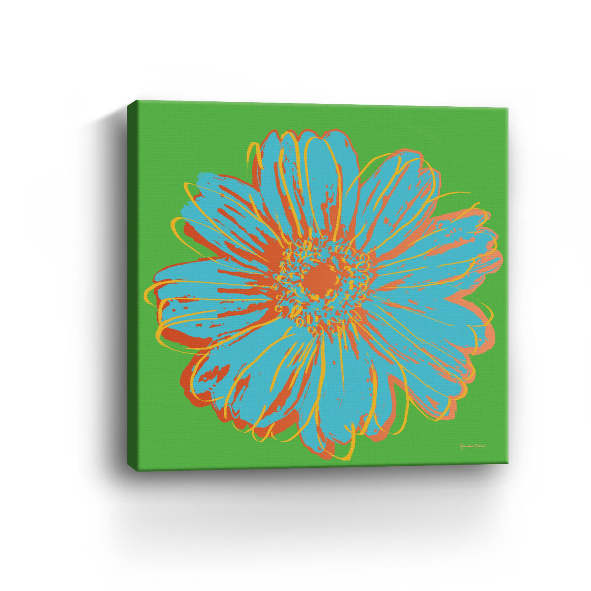 Flower Pop Art II Canvas Giclee